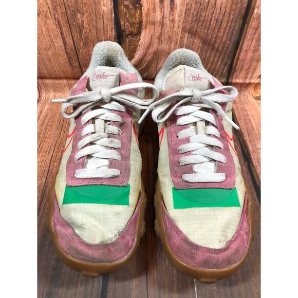 Nike Waffle Racer 2X Desert Berry Crimson Gum Womens 10 (n6q) - Picture 2 of 10